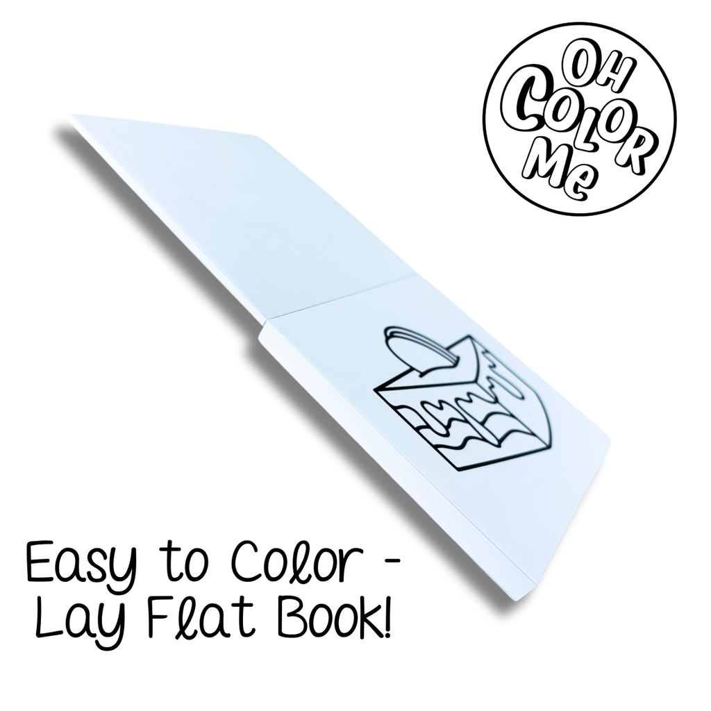 Mini Coloring Book Heart Companions, 4"x4"