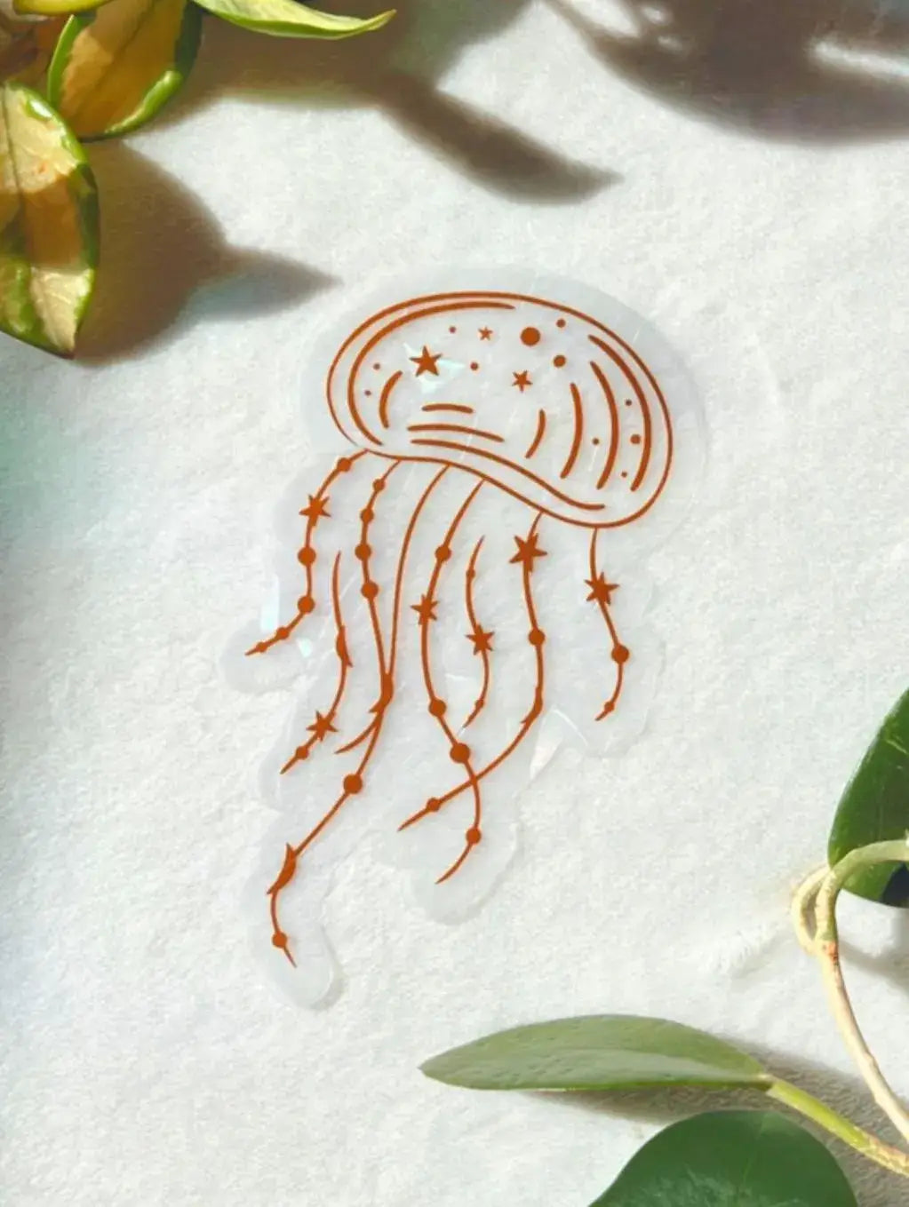 Jellyfish Suncatcher | Rainbow Making Window Cling