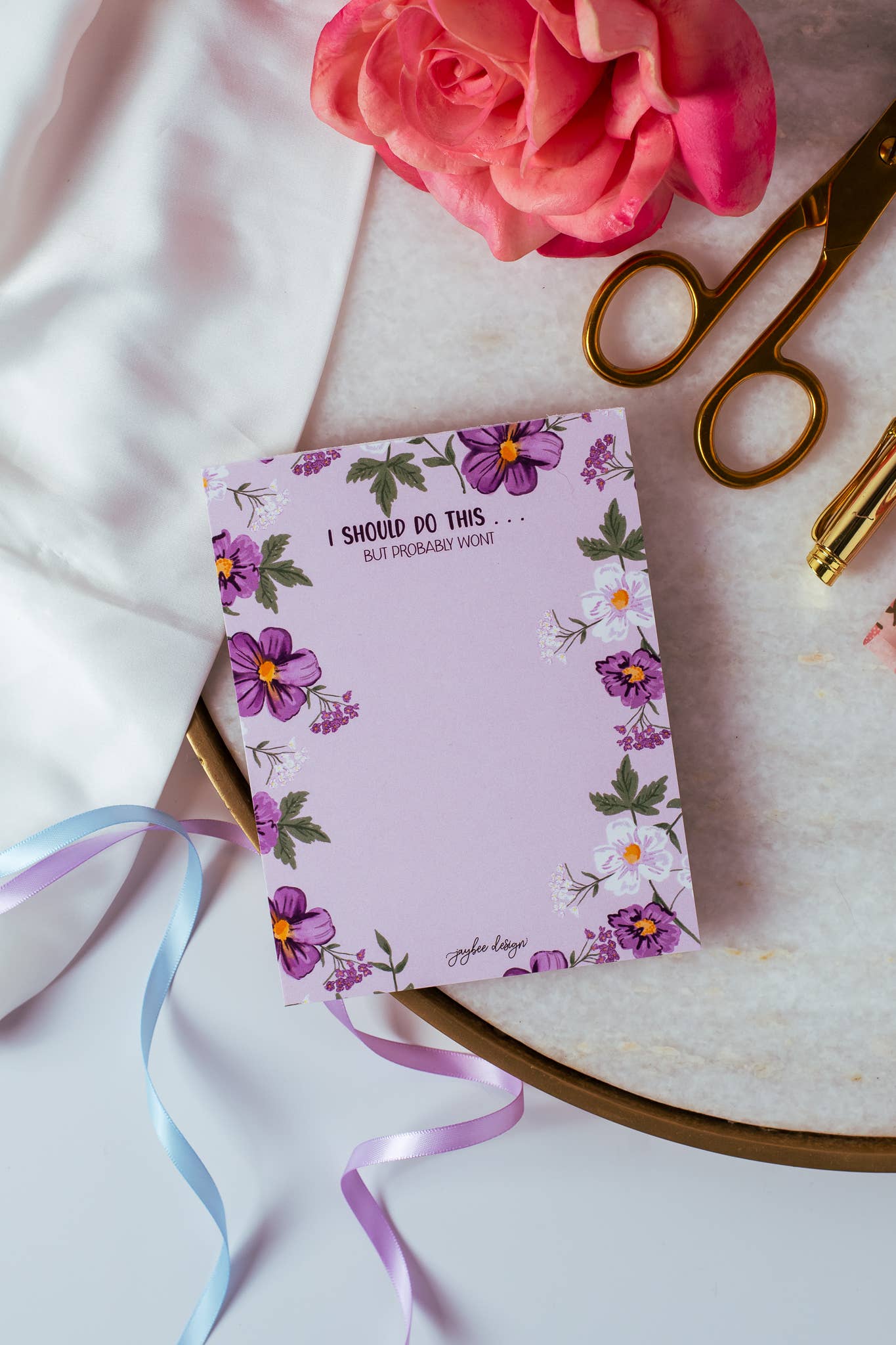I Should Do This... But I Probably Won't - 25pg Notepad