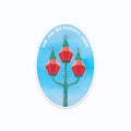 Three Sisters Lamp Saint John NB Vinyl Sticker