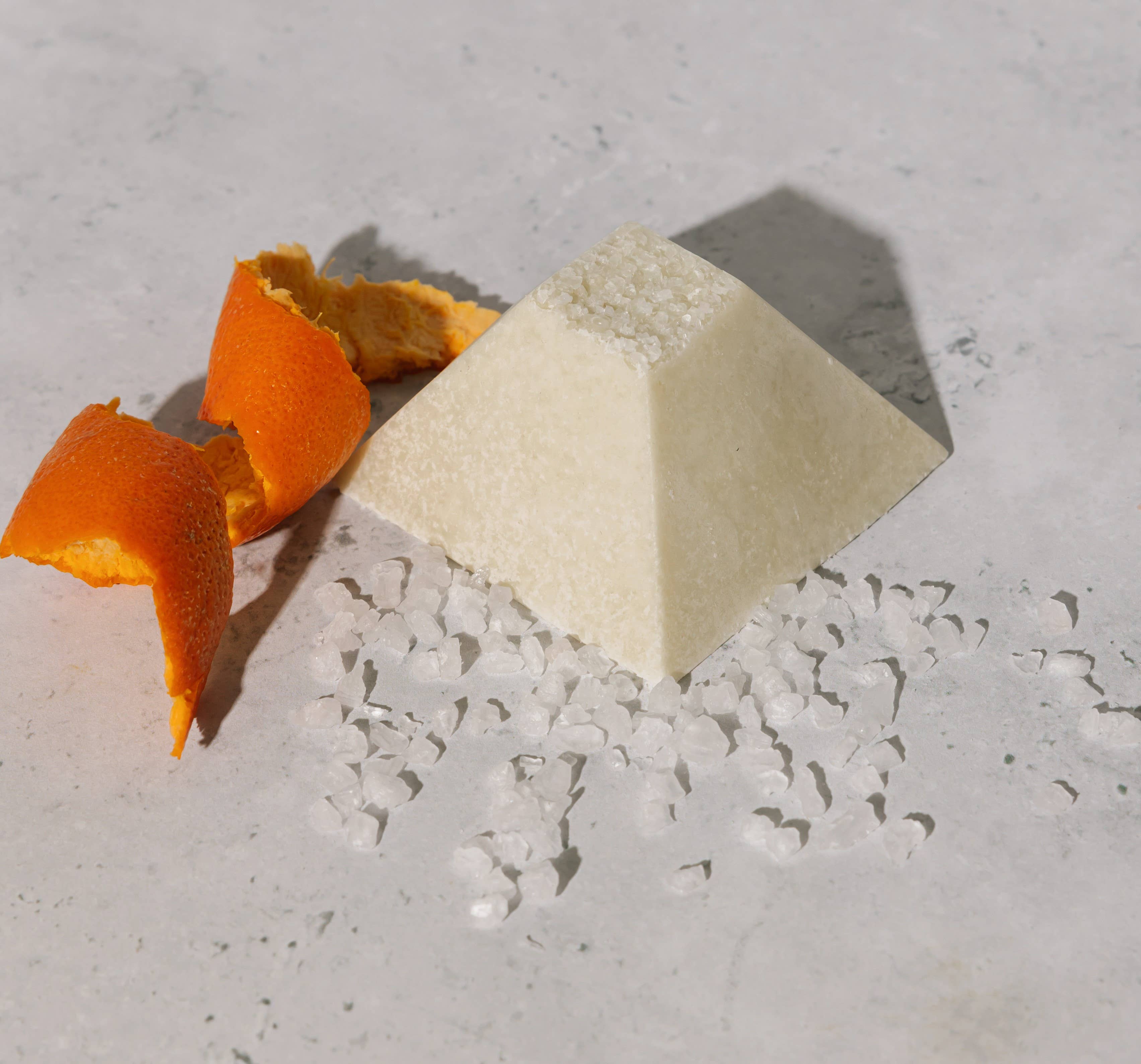 Saltish Soap Limestone | mandarine & mint