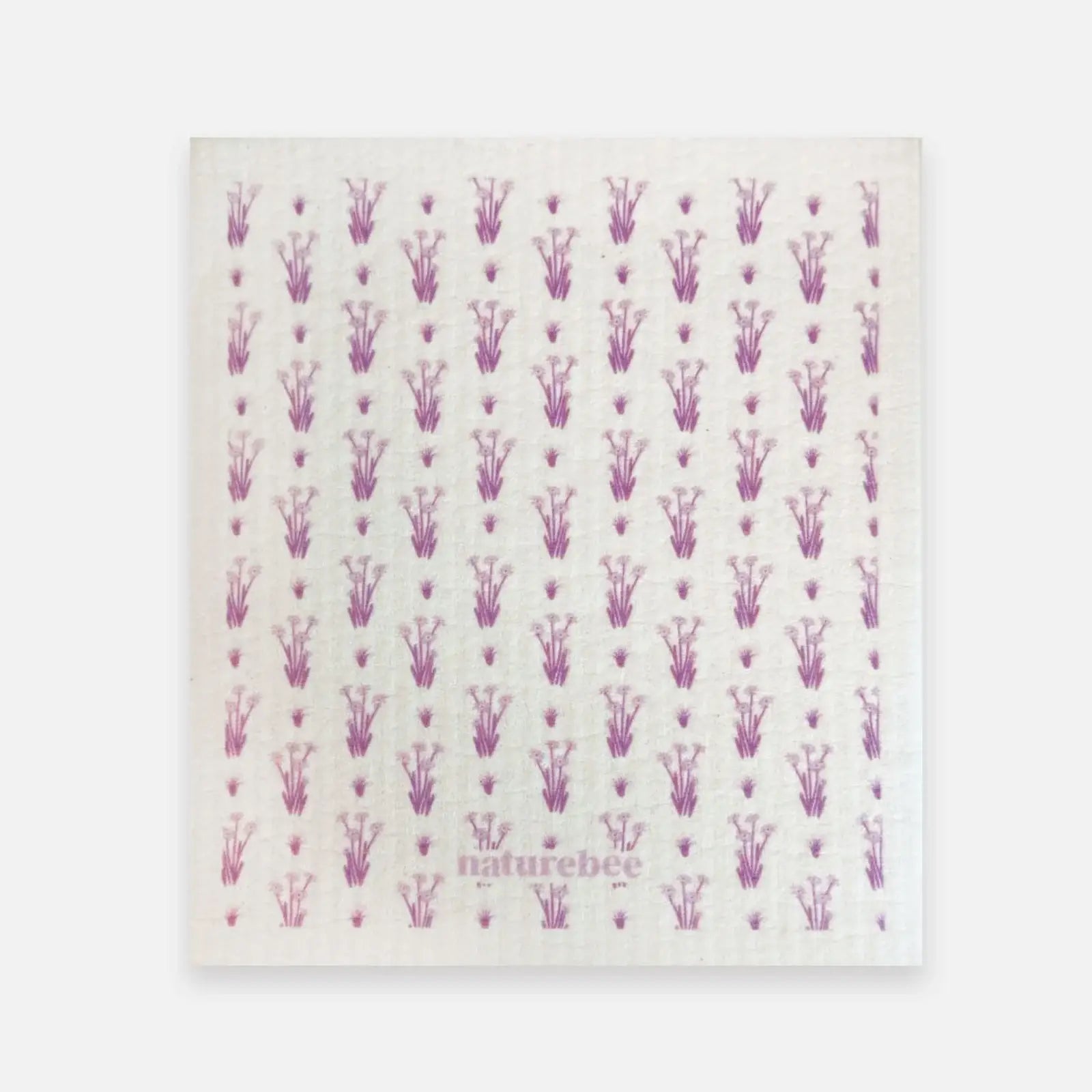 Swedish Sponge Dishcloth Green Leaves
