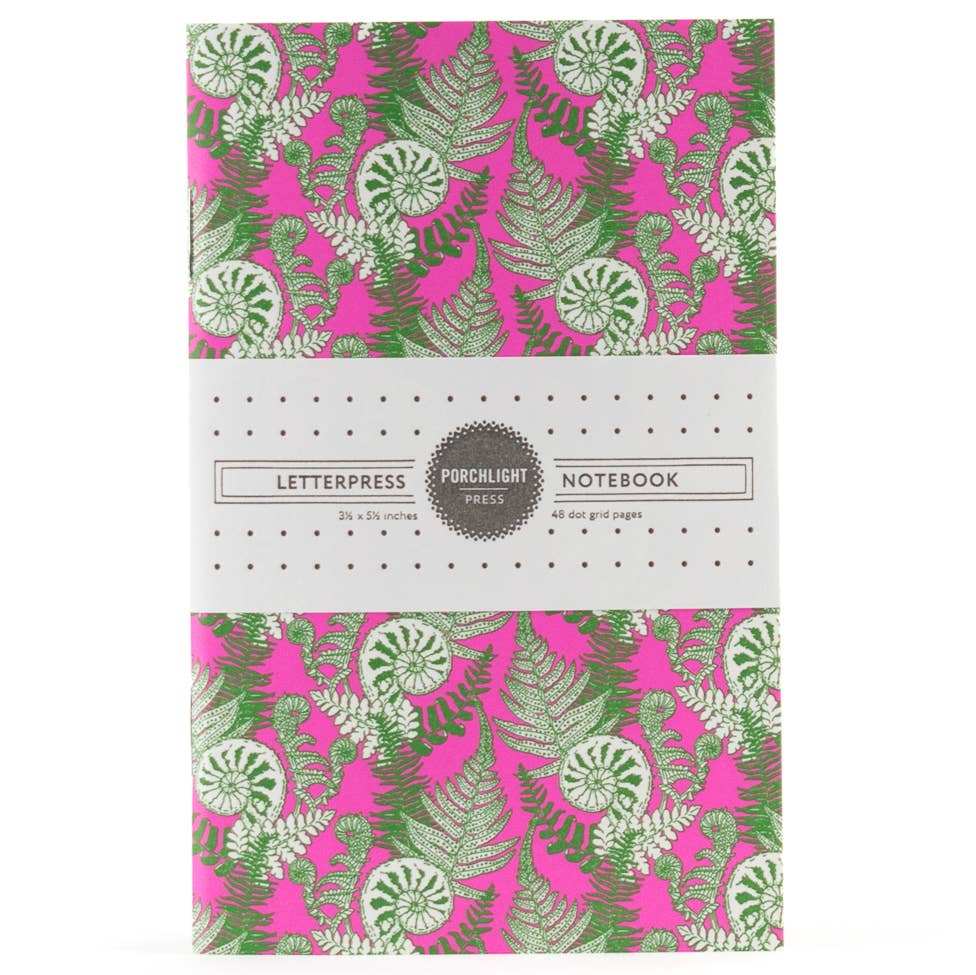 Fiddlehead Fern Pocket Notebook