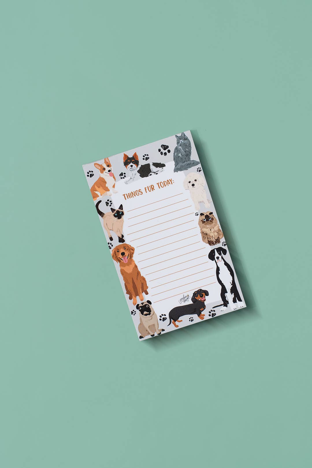 Things Fur Today - Notepad