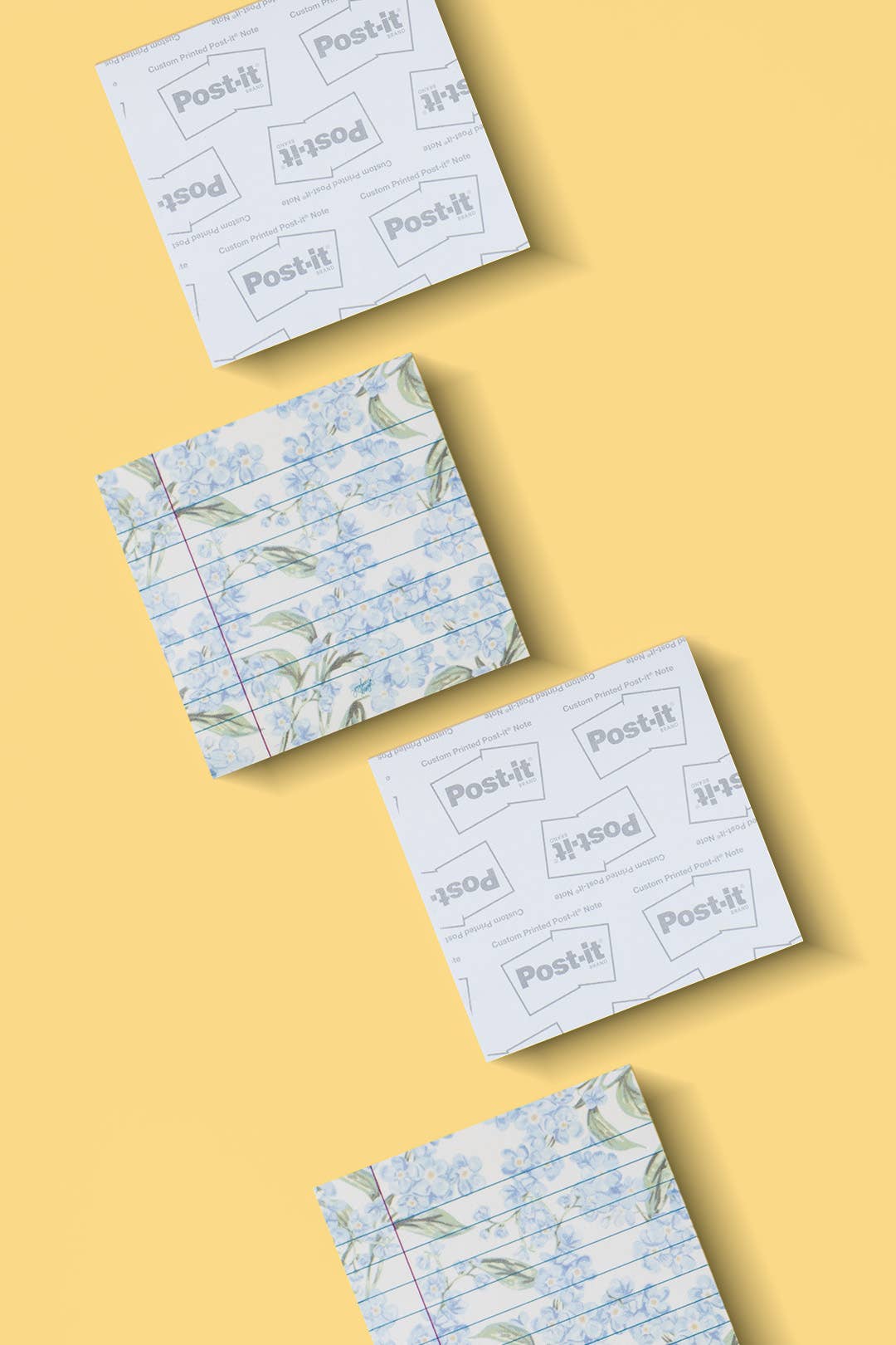 Forget Me Not Sticky Notes