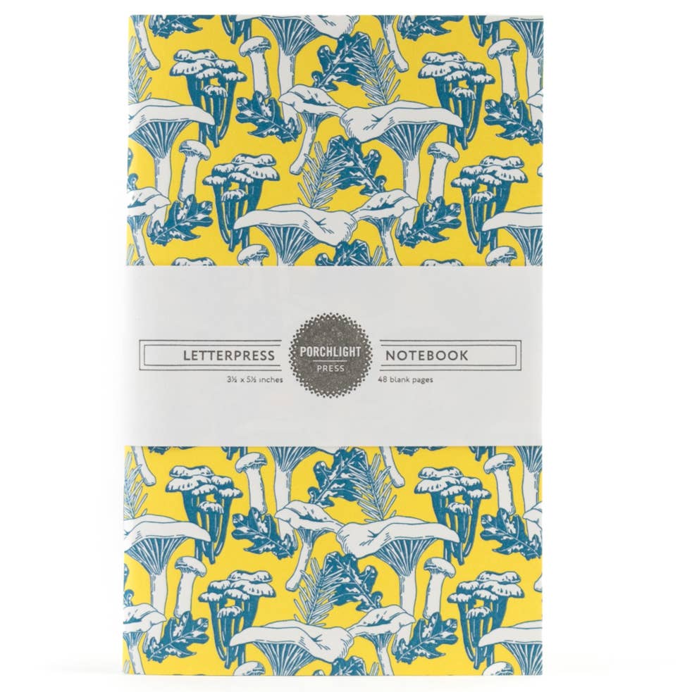 Chanterelle Mushroom Pocket Notebook