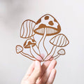 Mushroom Suncatcher | Window Cling | Woodland Decor