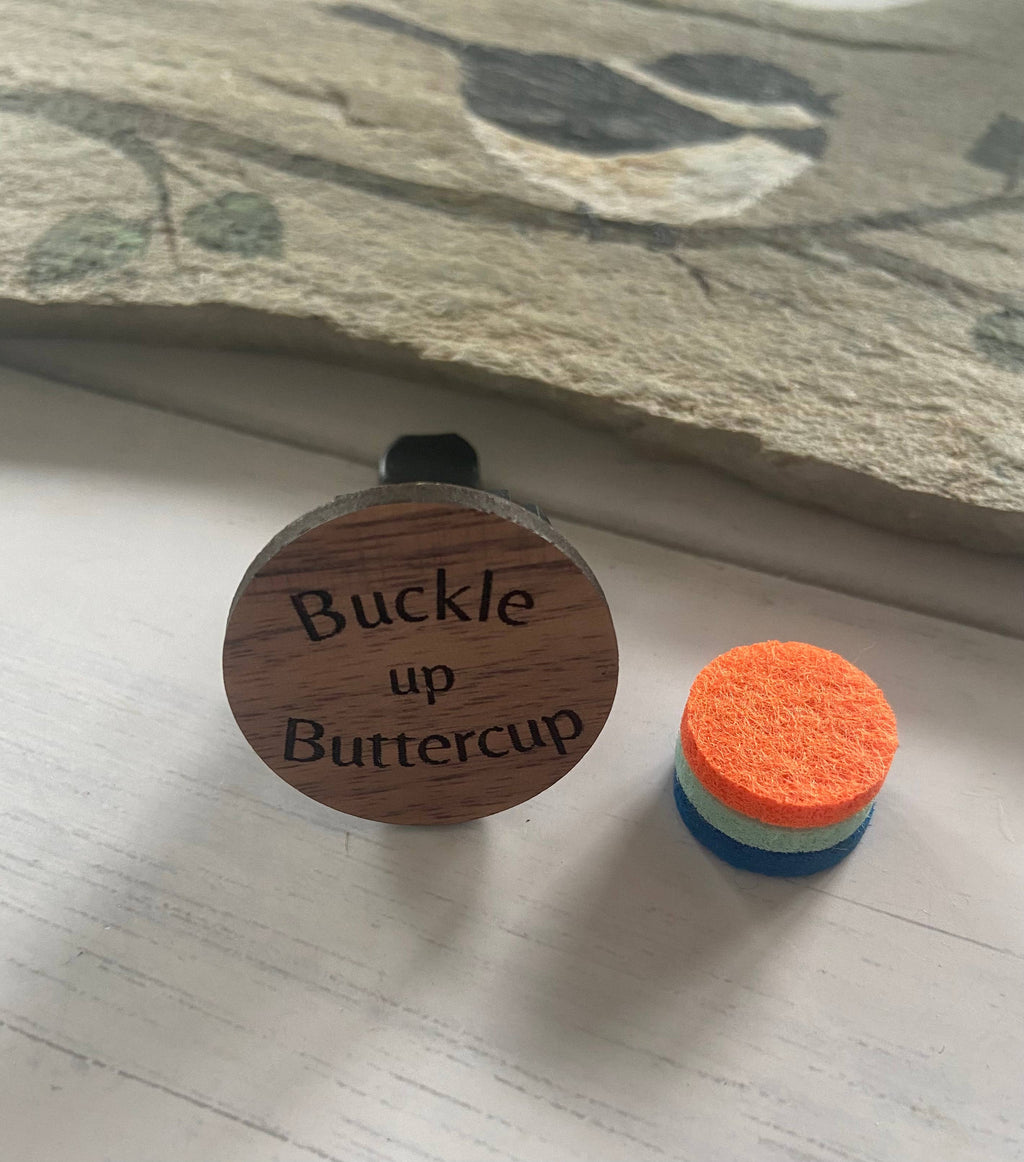 Car air vent essential oil car diffuser clip - buckle up