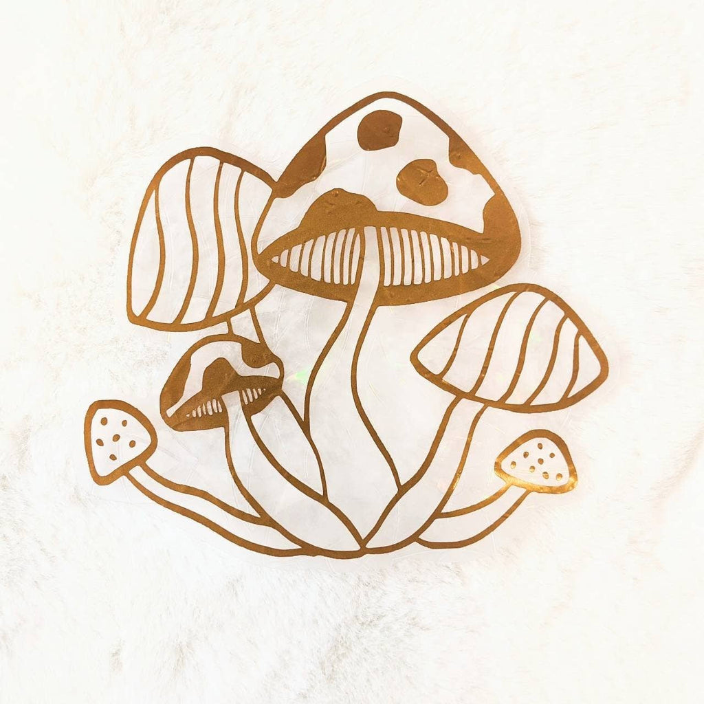 Mushroom Suncatcher | Window Cling | Woodland Decor