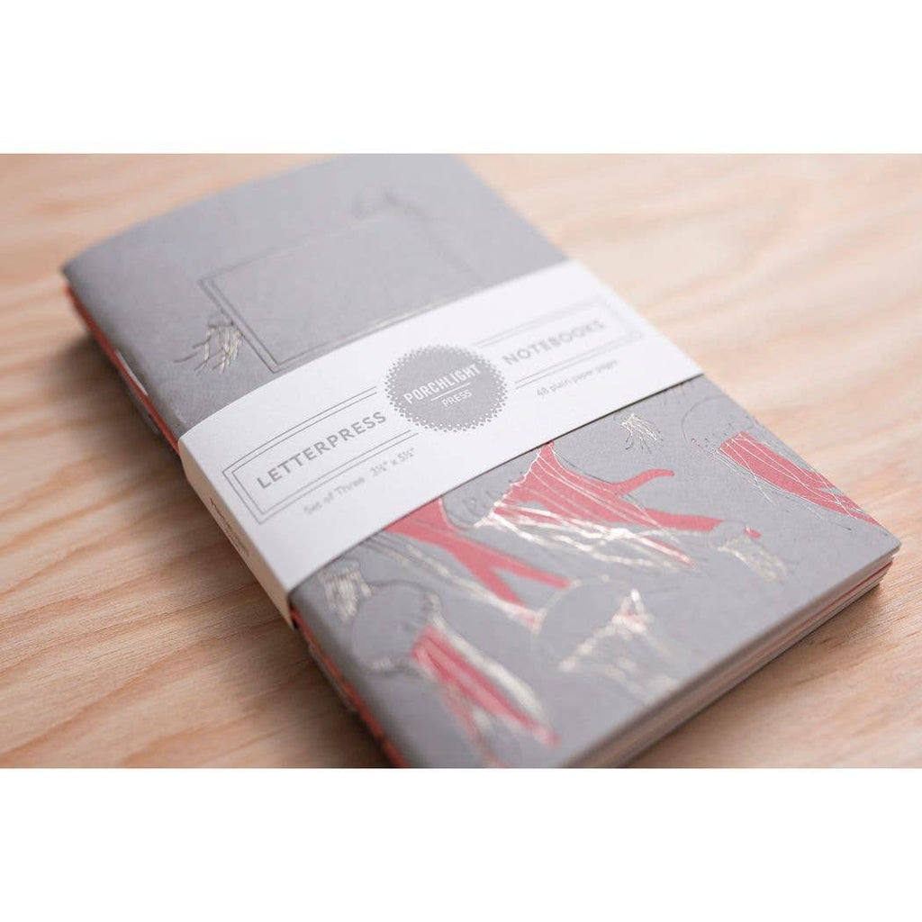 Jellyfish Pocket Letterpress Notebook