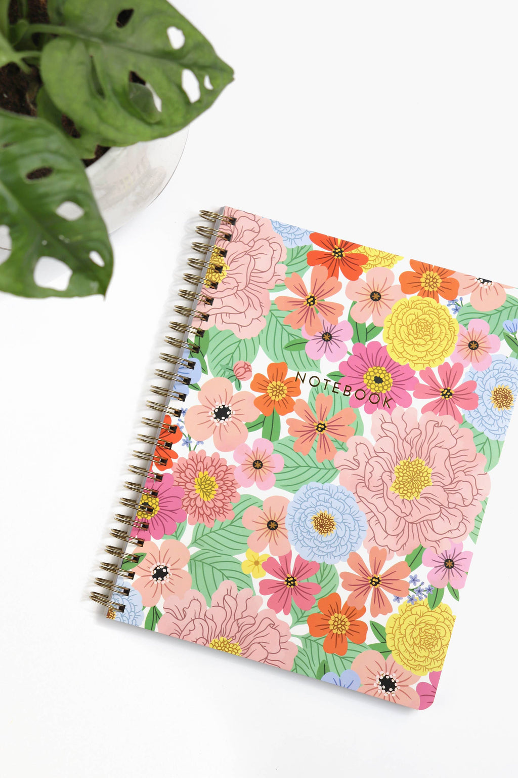 Summer Floral Spiral Notebook