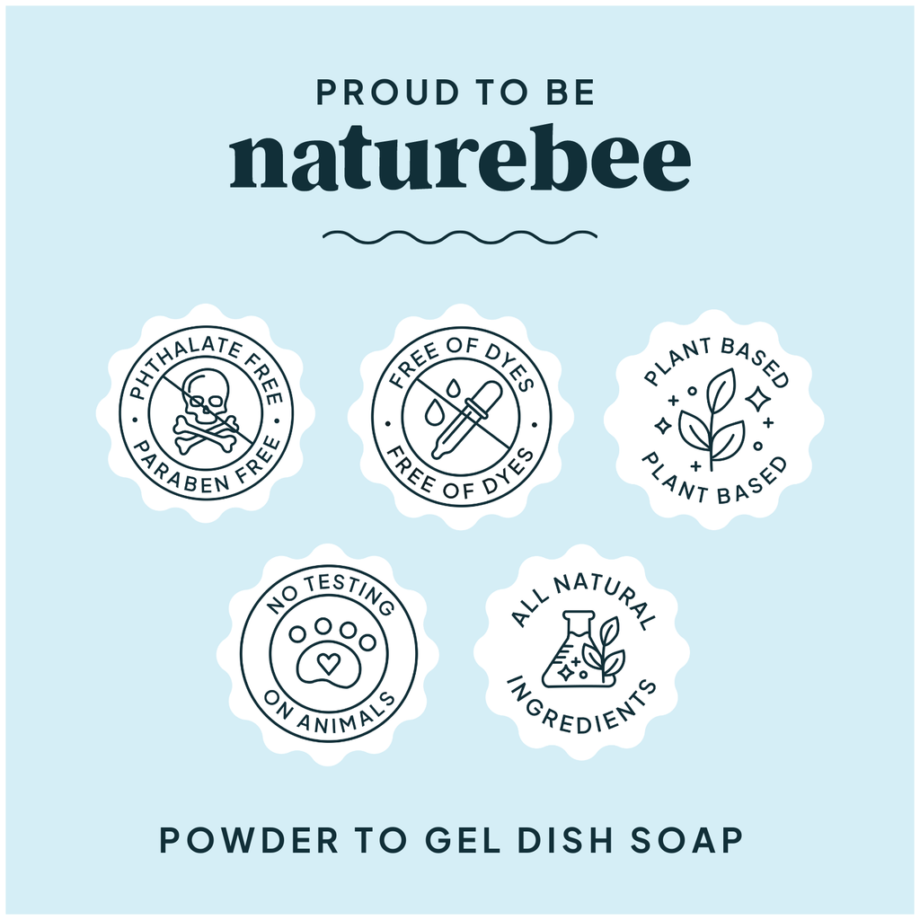 Coastal Mist Dish Soap - Powder to Gel 