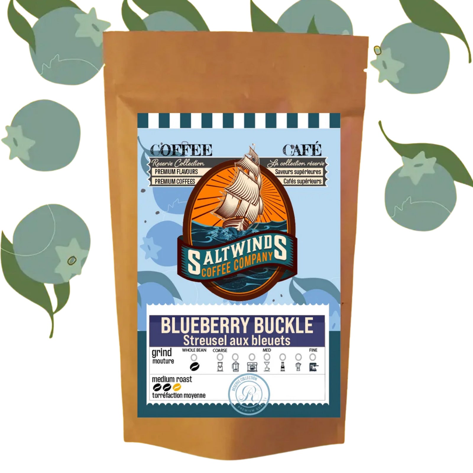 Saltwinds Ocean Air Infused Coffee 100g