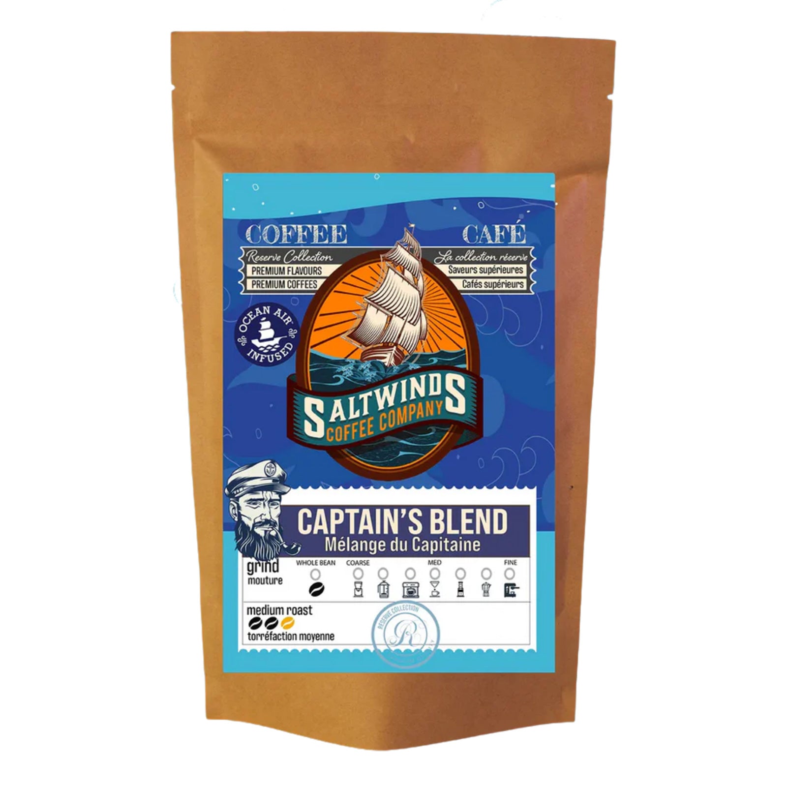 Saltwinds Ocean Air Infused Coffee 100g