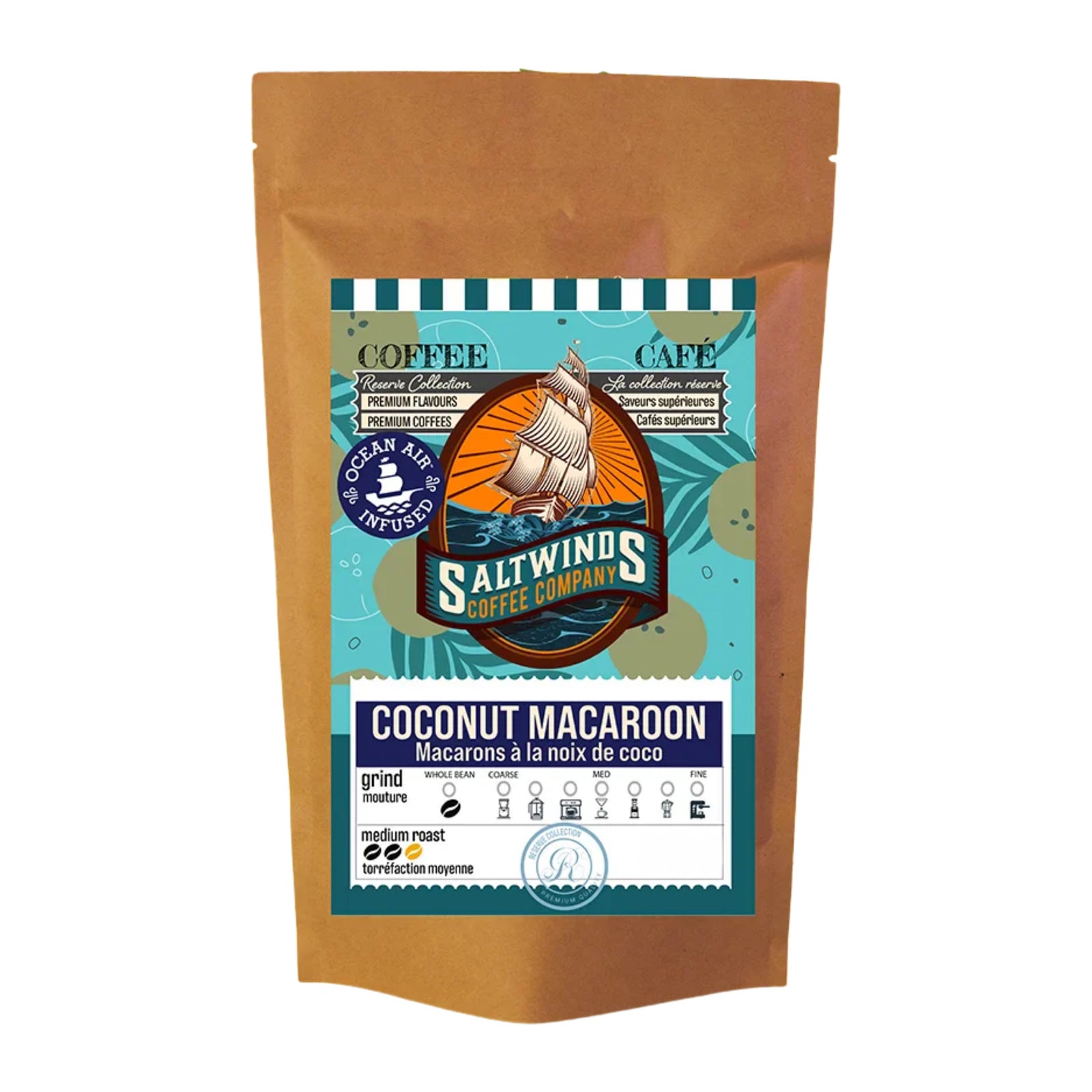 Saltwinds Ocean Air Infused Coffee 100g