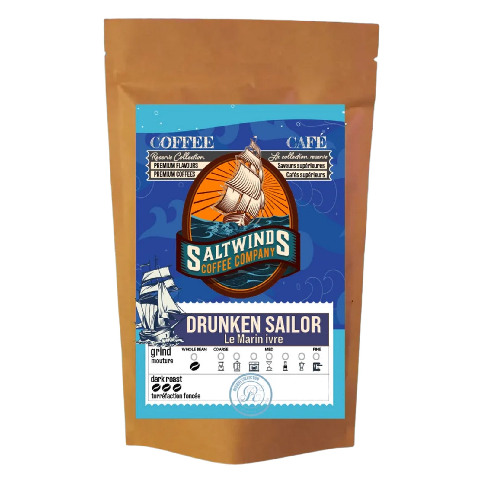 Saltwinds Ocean Air Infused Coffee 100g