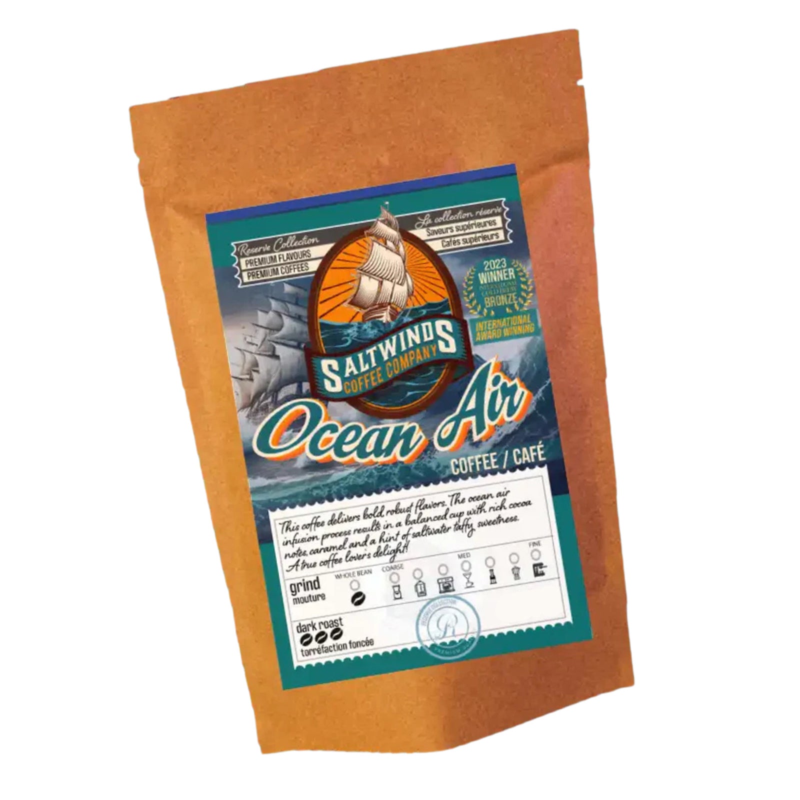 Saltwinds Ocean Air Infused Coffee 100g