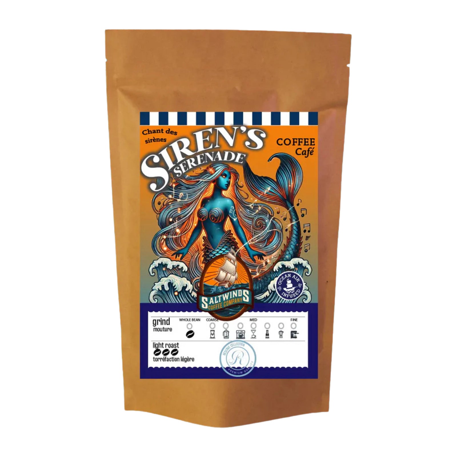 Saltwinds Ocean Air Infused Coffee 100g