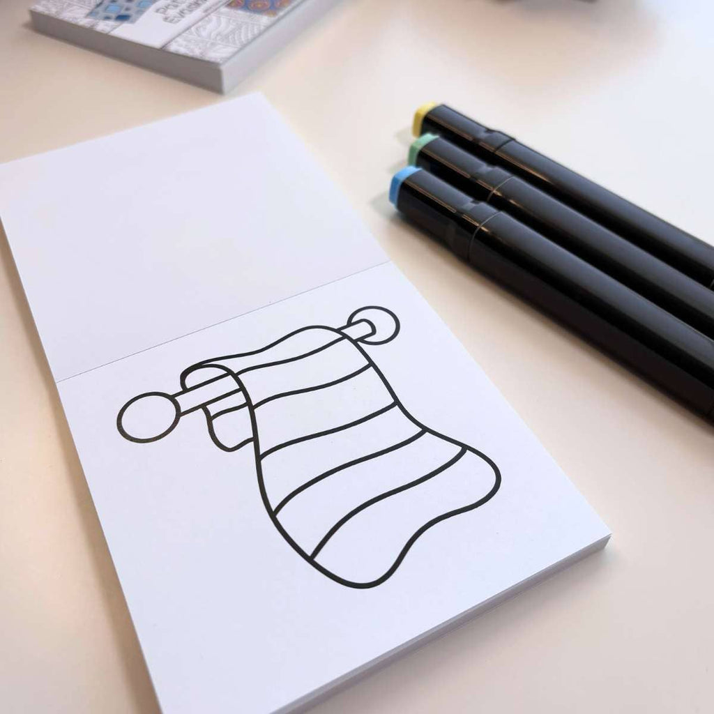 Mini Coloring Book Cushy& Cozy, 4"x4"