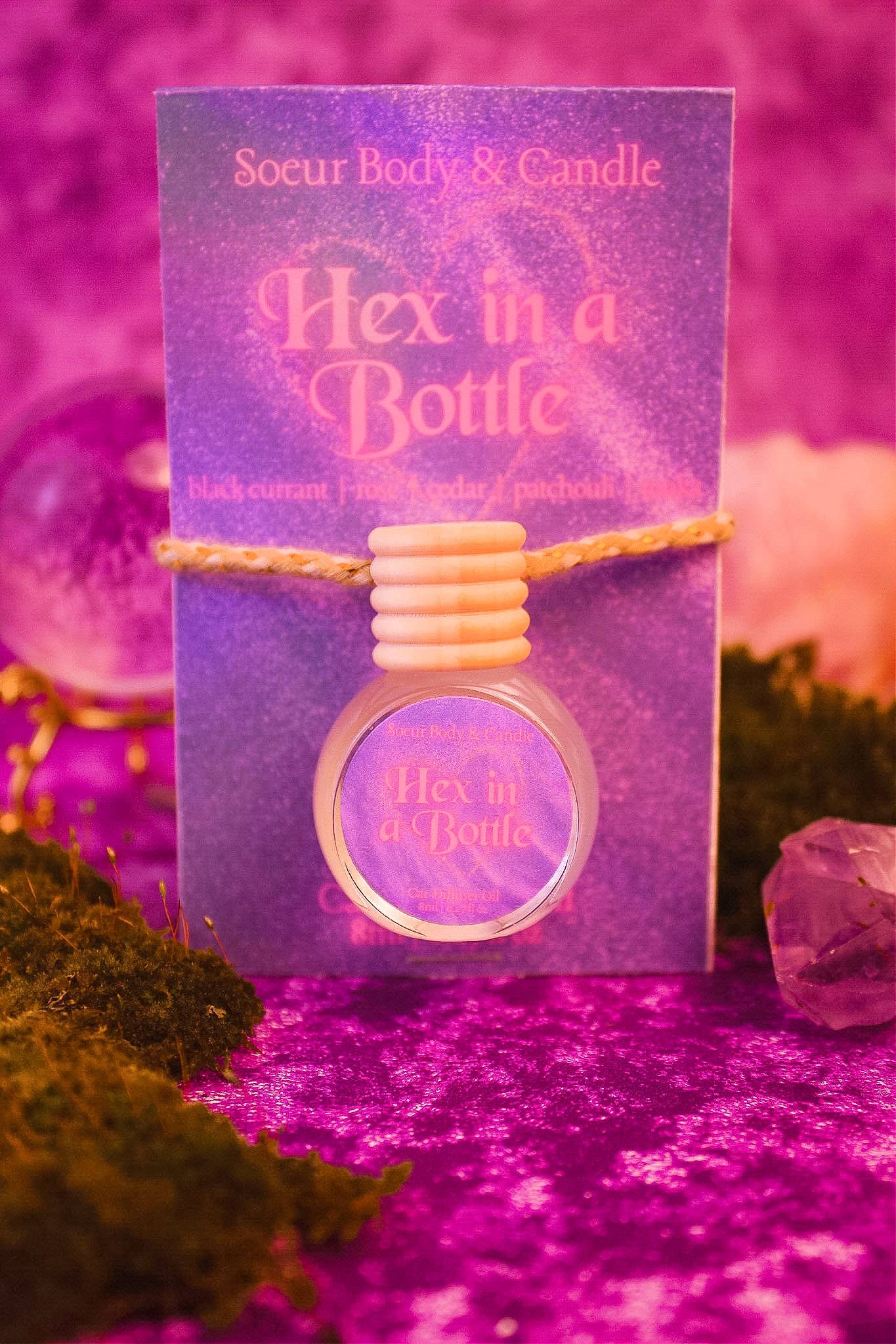 Hex in a Bottle Car Diffuser