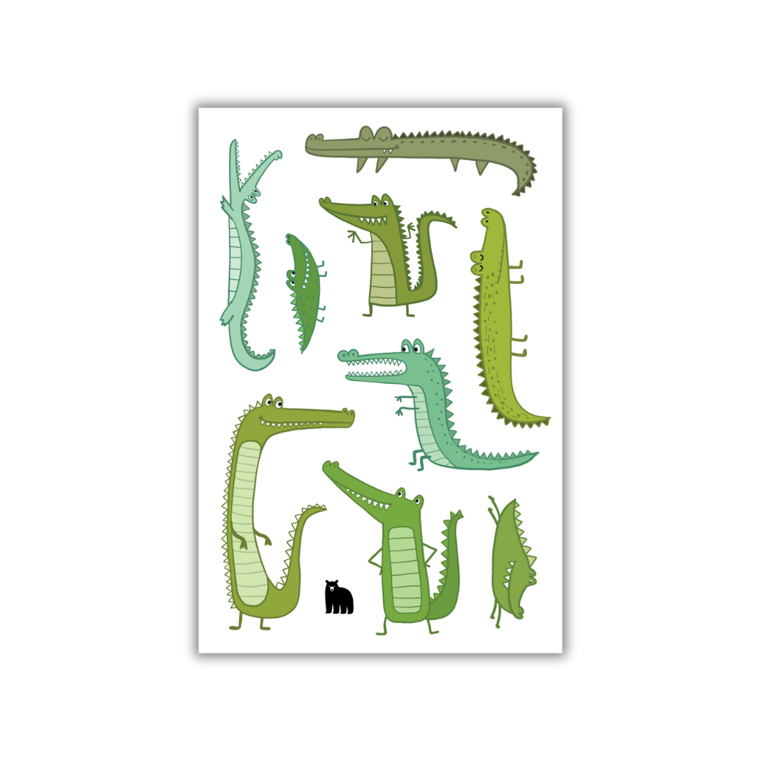 Puffy Crocodiles