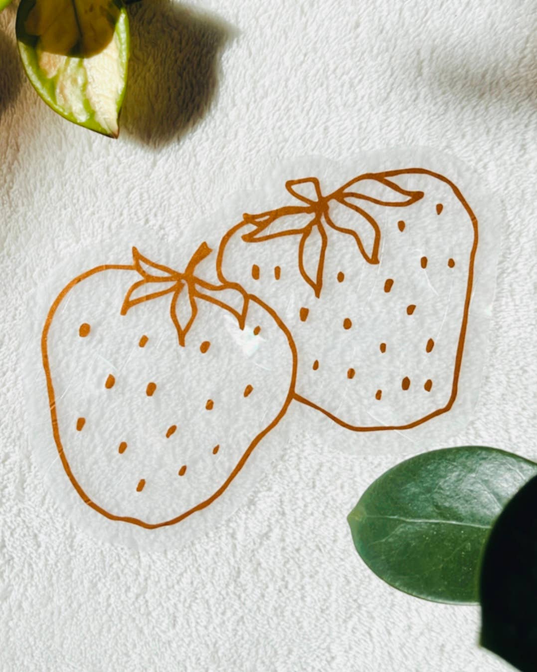 Strawberries Suncatcher | Rainbow Making Window Cling