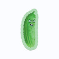 Angry Pickle Vinyl Sticker