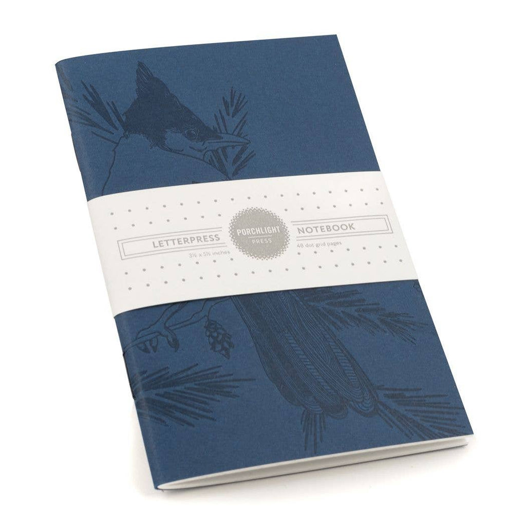 Stellar Jay Mono Birds -  Pocket Notebook