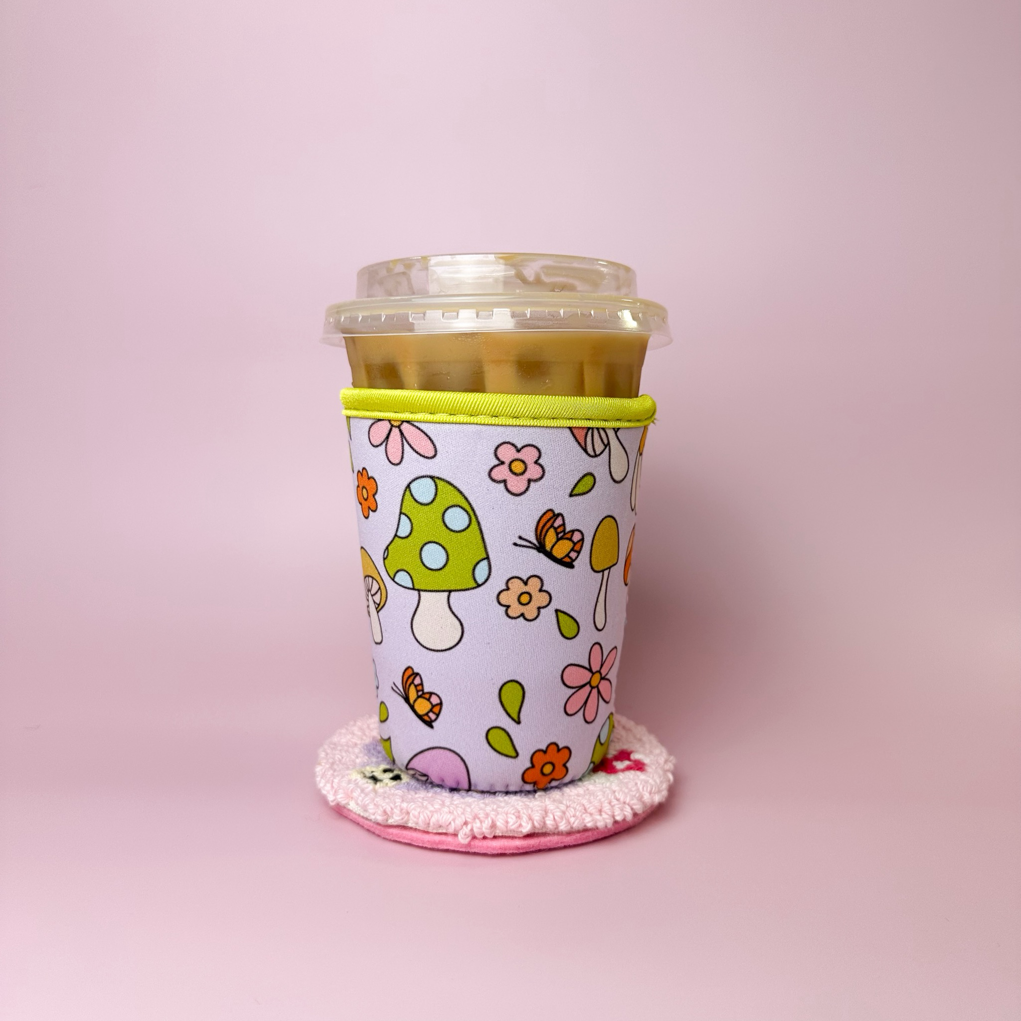 Iced Coffee Sleeve: Strawberry
