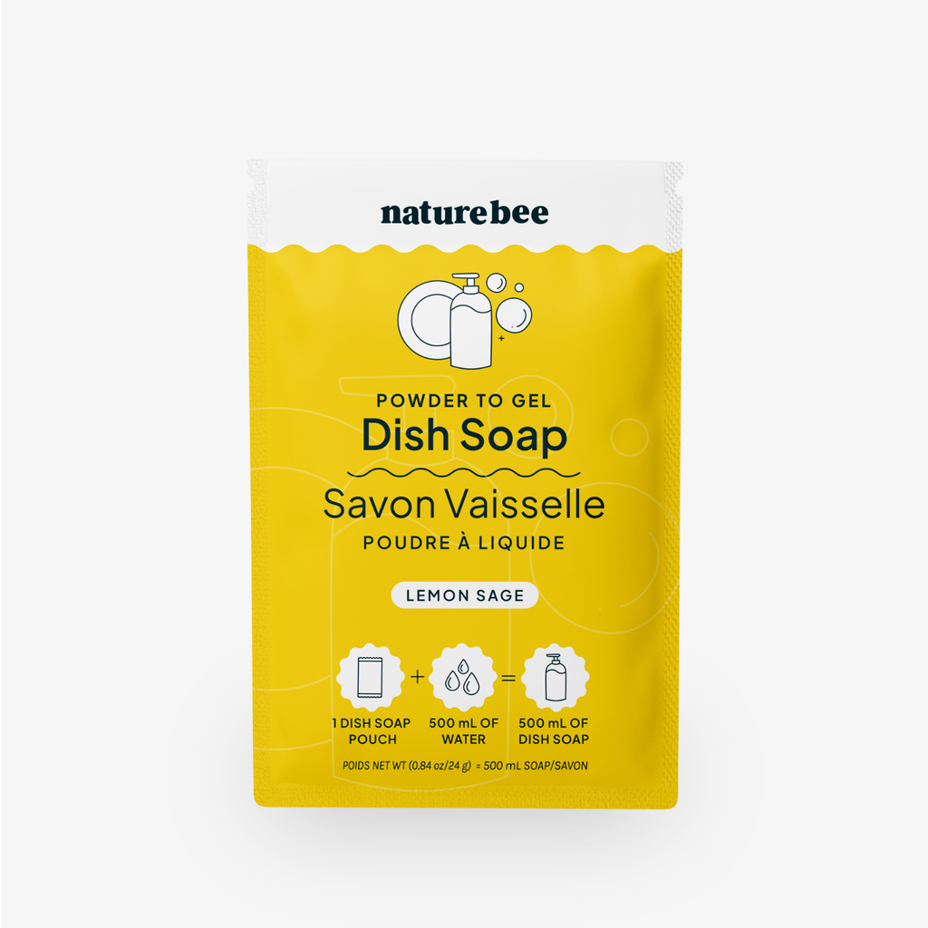 Lemon Sage Dish Soap - Powder to Gel  