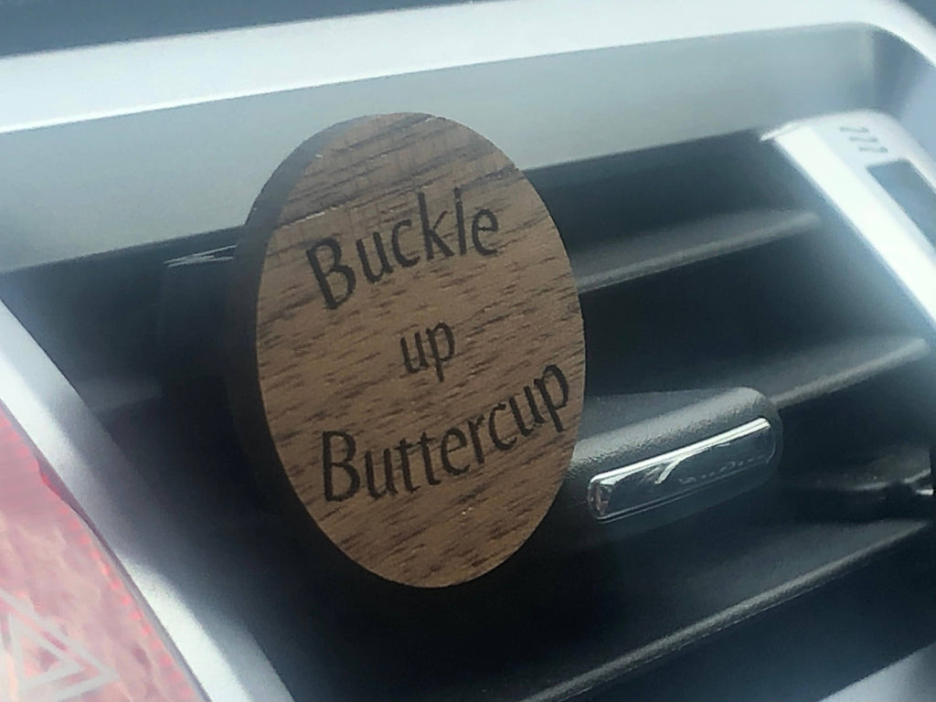 Car air vent essential oil car diffuser clip - buckle up