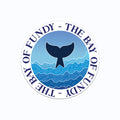 The Bay of Fundy Whale Tail Vinyl Sticker