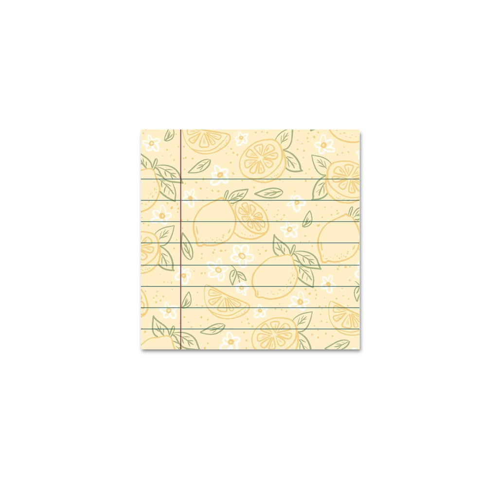 Yellow Lemon Sticky Notes