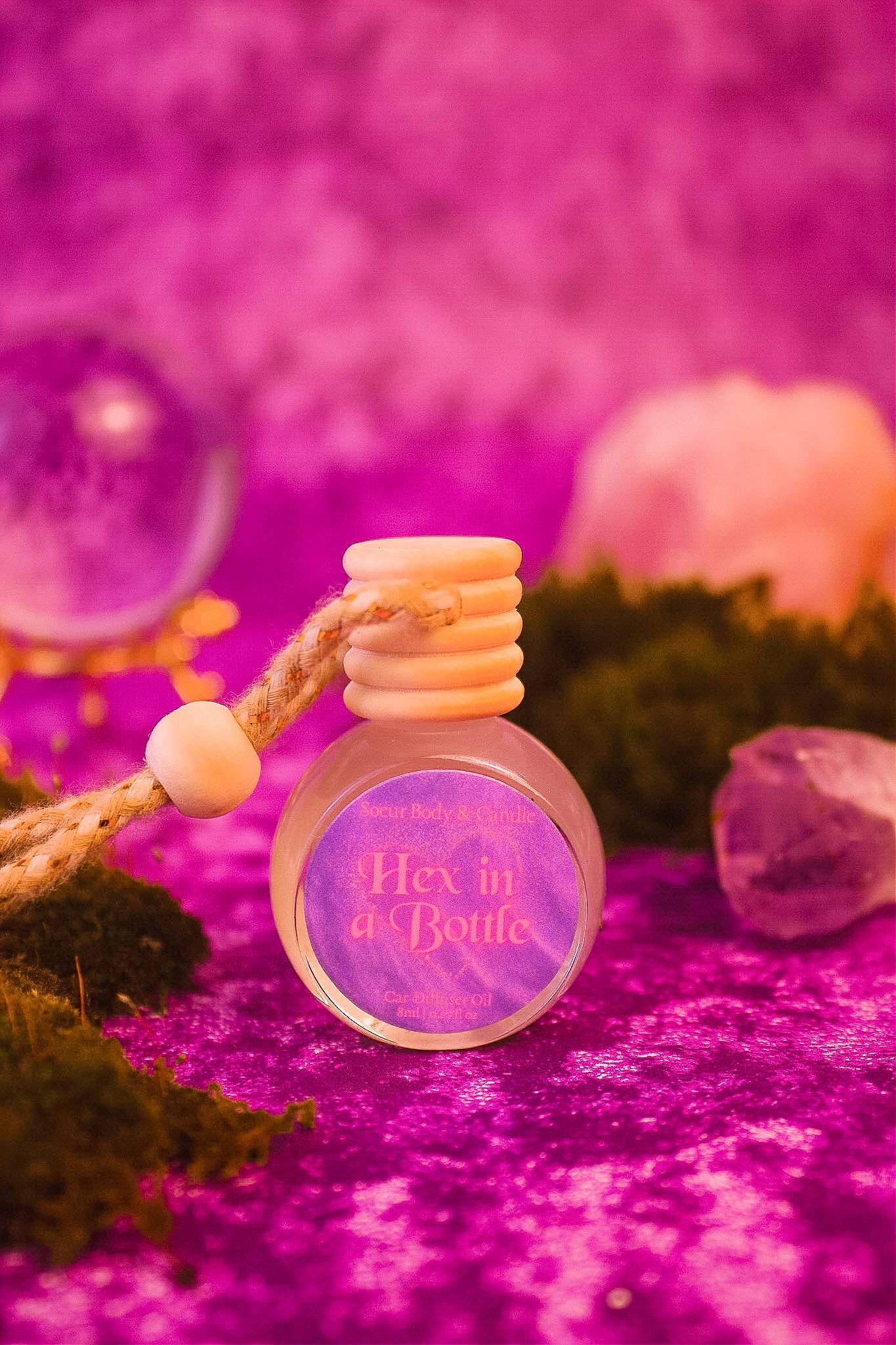 Hex in a Bottle Car Diffuser