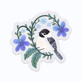 Black-capped Chickadee Vinyl Sticker