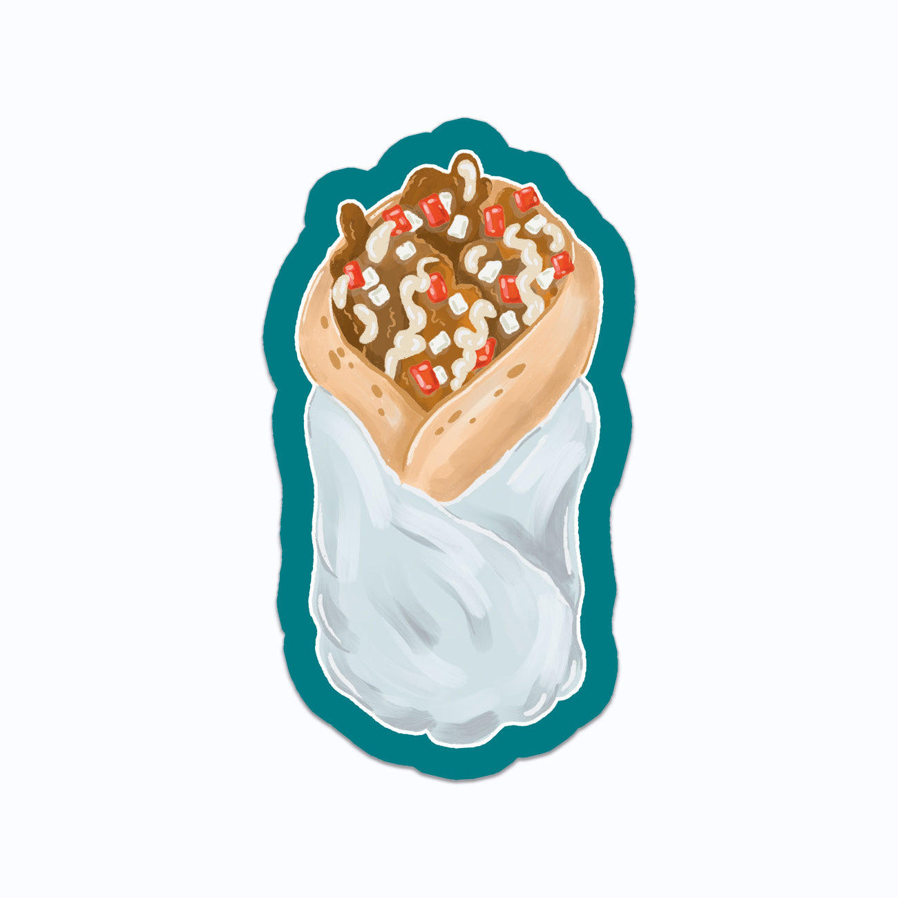 Maritimes Donair Vinyl Sticker