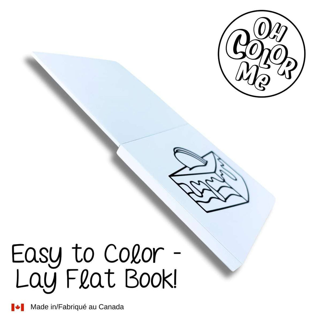 Mini Coloring Book Cushy& Cozy, 4"x4"