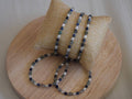 Seaside Meadow: Beaded Bracelet: Silver