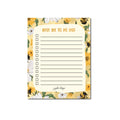 Busy Bee To Do List- 25pg Notepad
