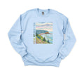 Fundy Trail Light Blue Crew Neck Sweatshirt