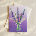 Lupines Wildflower Bouquet Greeting Card