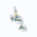 Newfoundland and Labrador Clear Vinyl Sticker