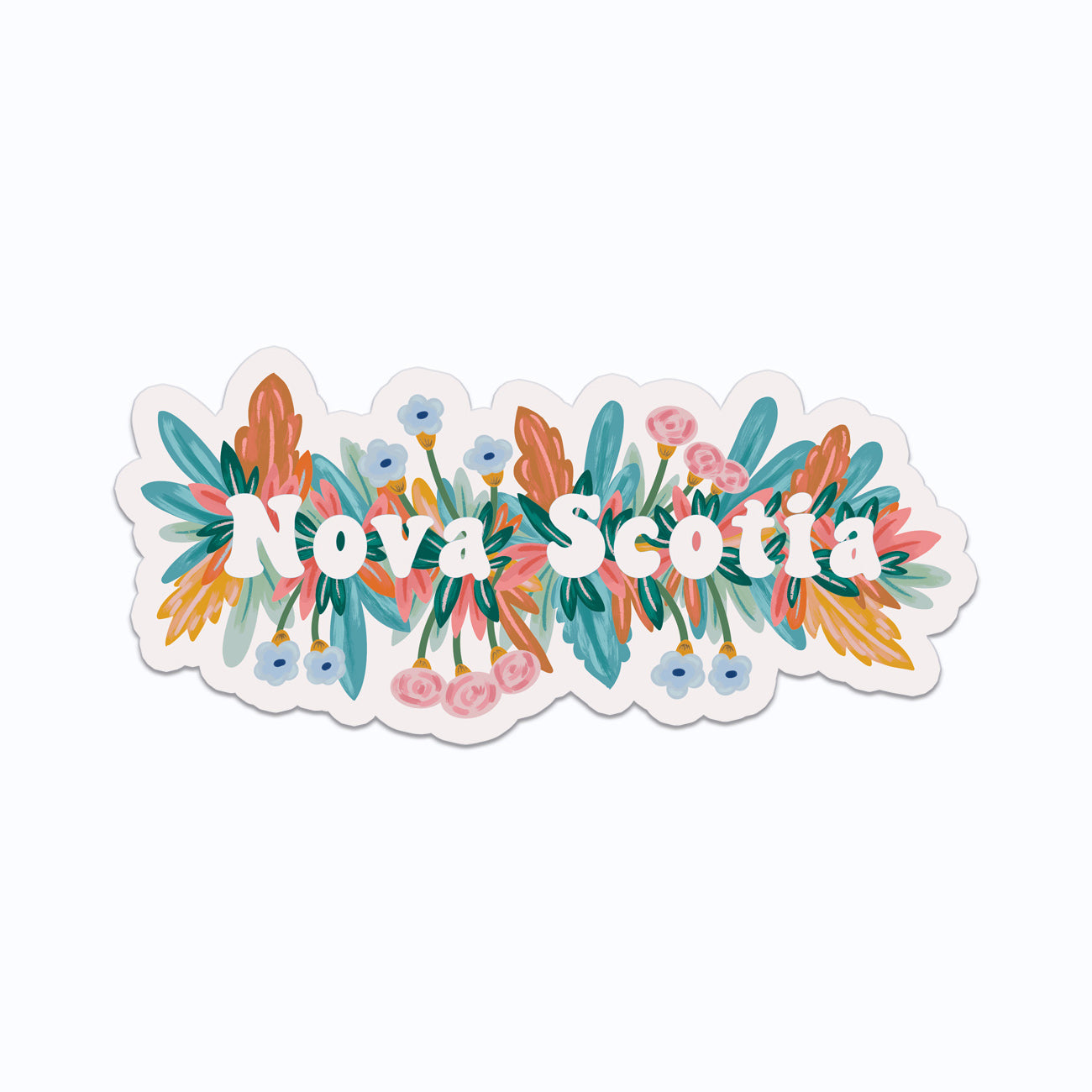 Nova Scotia Wildflower Vinyl Sticker