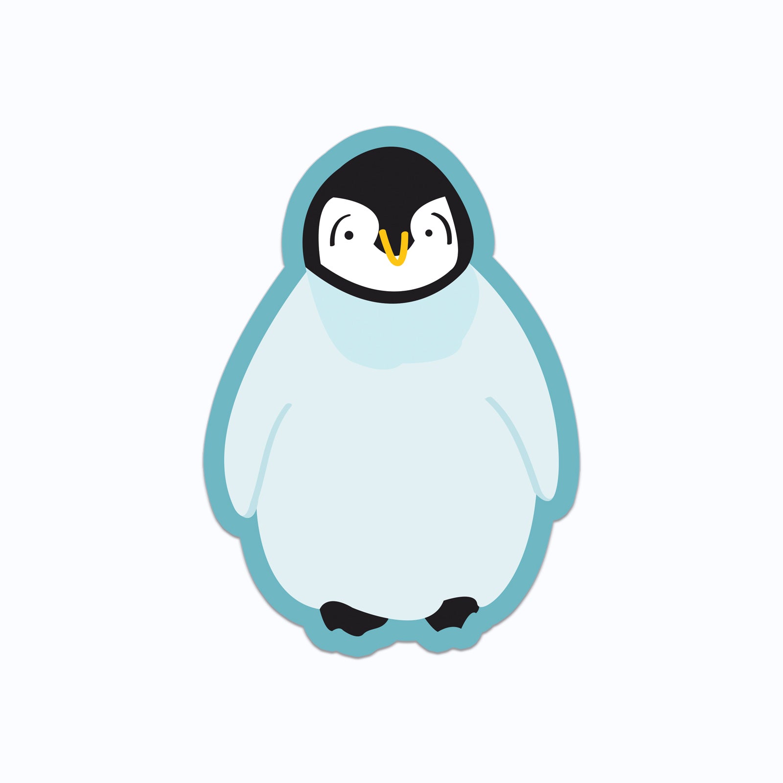 Baby Penguin Vinyl Sticker