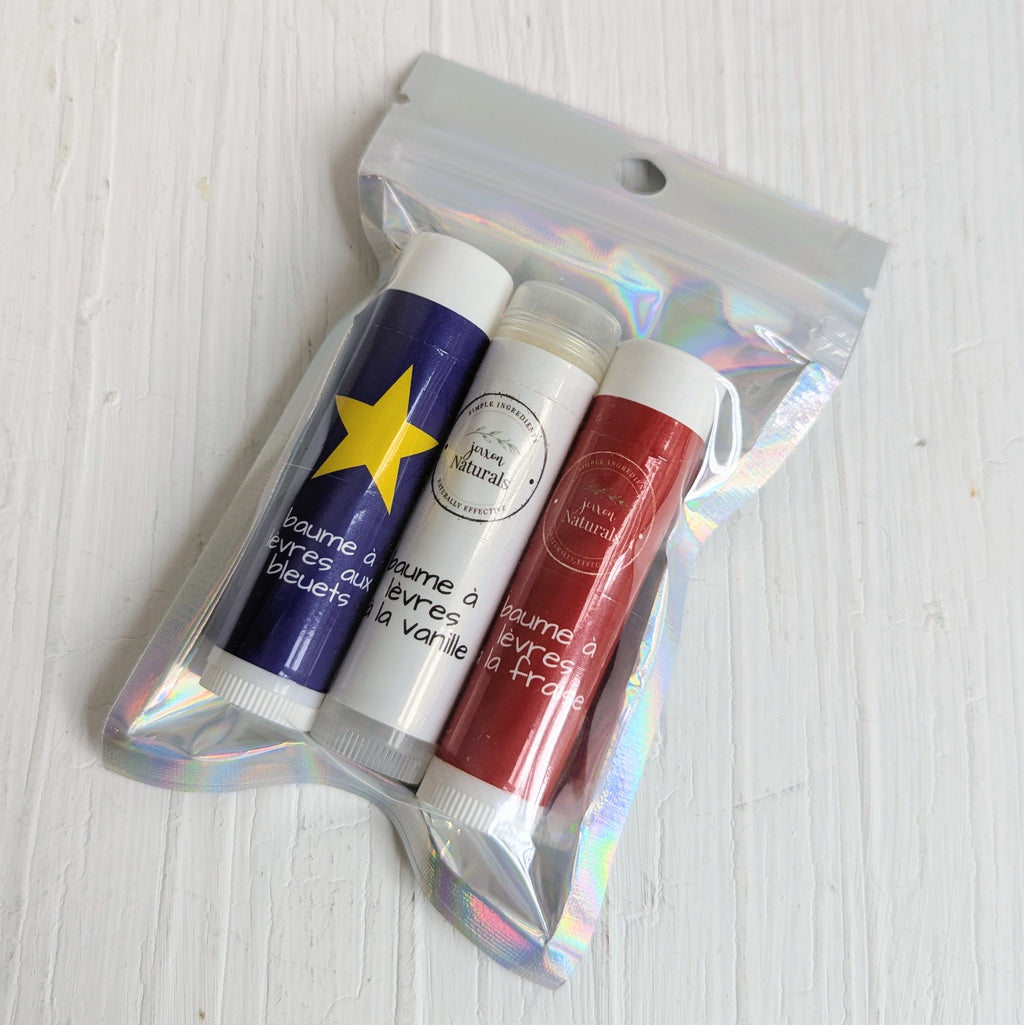 Set of 3 Lip Balms