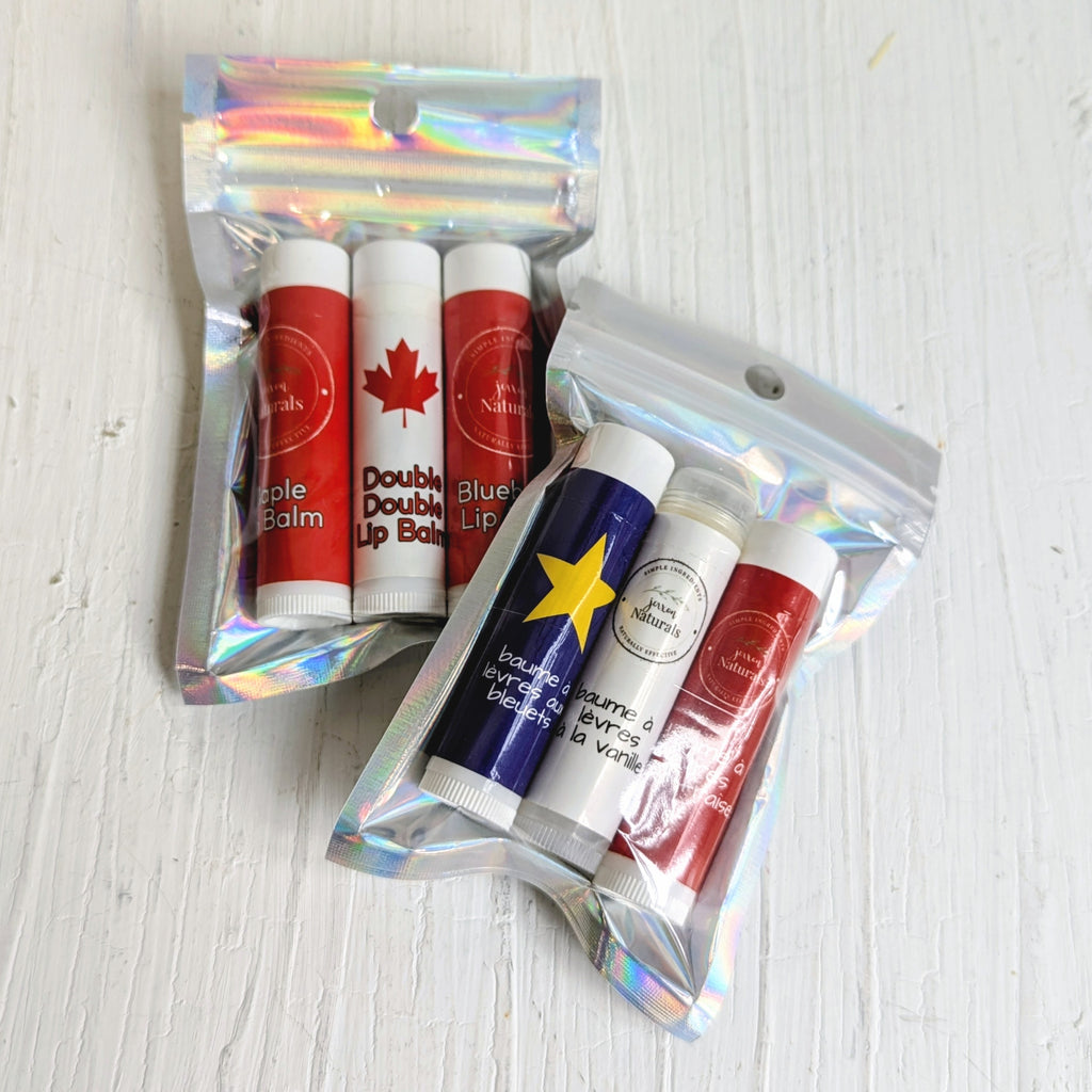 Set of 3 Lip Balms