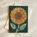 Sunflower Greeting Card