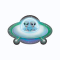 UFO Aliens Space Vinyl Sticker